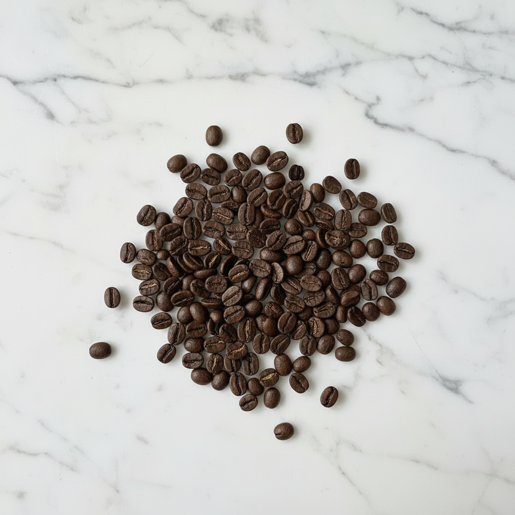 Roasted Guatemala Antigua coffee beans
